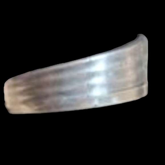 Mens Size 13 Hand Forged Vintage Boho Spoon Ring - Picture 2 of 3